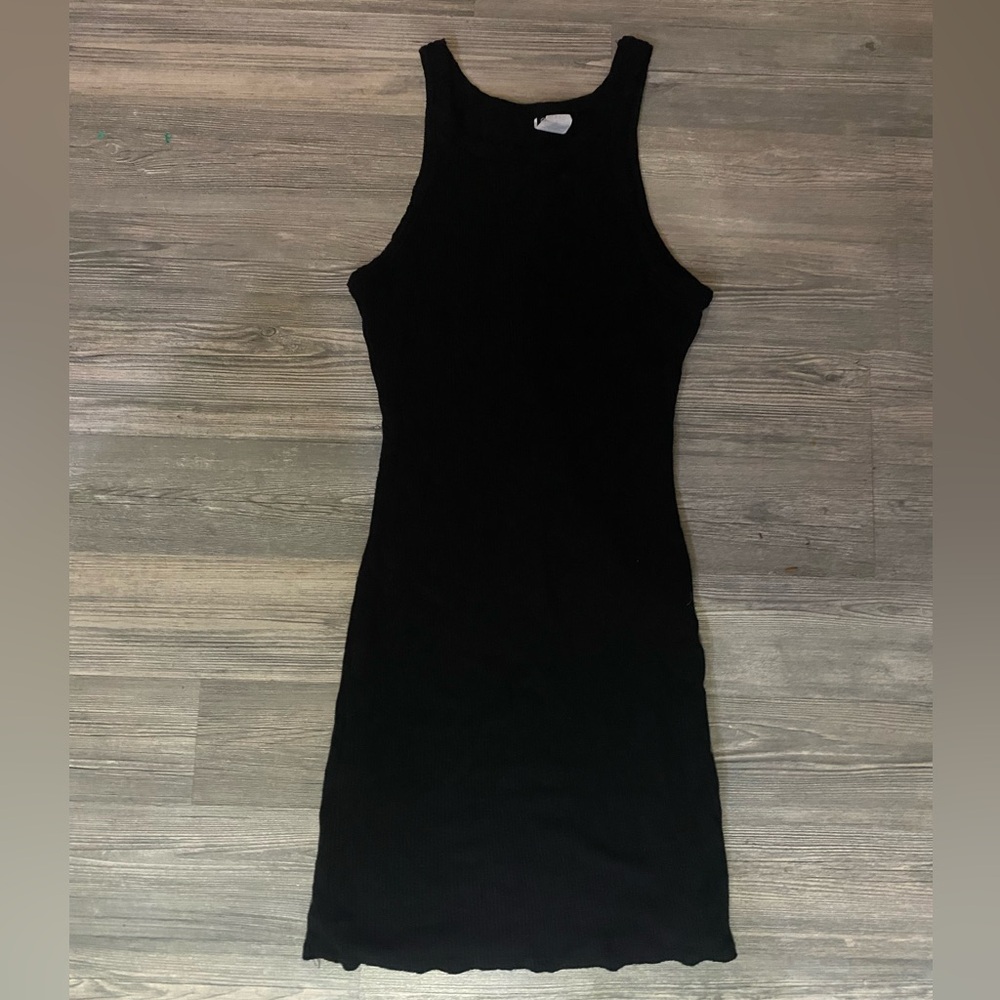 Windsor Black Halter Bodycon Mini Dress